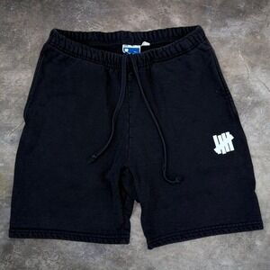 UNDFTD Heavyweight Black Shorts Men's Size Small Elastic Waist Drawstring Skater